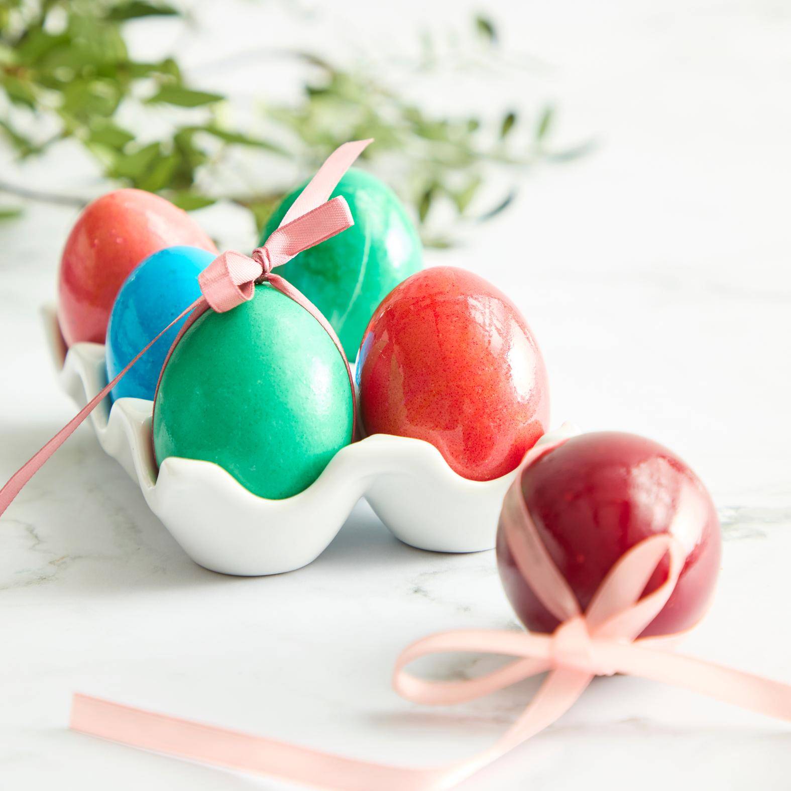 Barevná velikonoční vajíčka - recept Easy Fry Compact | Tefal