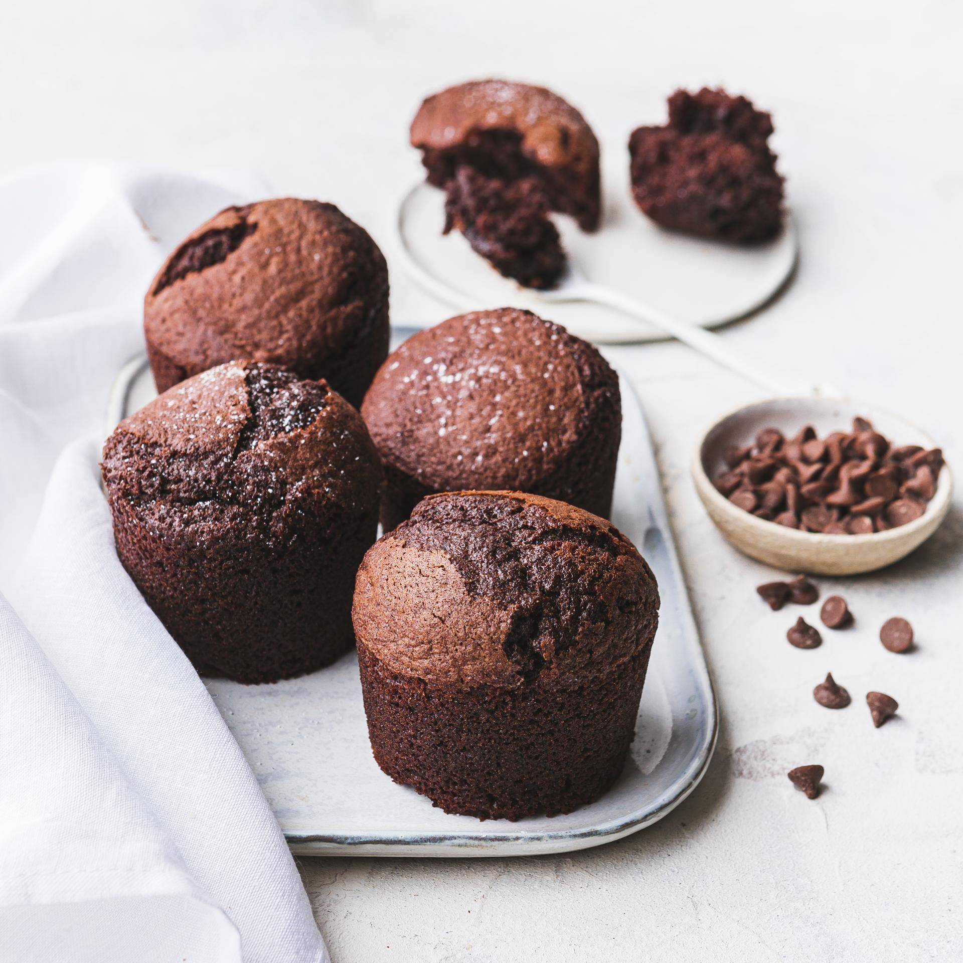 Muffiny s čokoládovými vločkami - recept undefined | Tefal