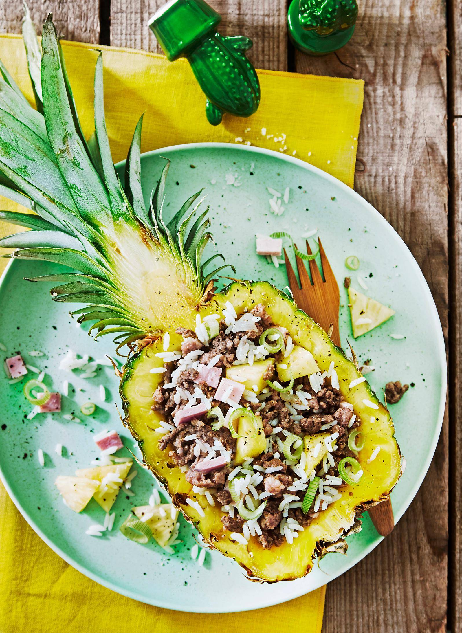 Ananas s rýží na kubánský způsob - recept Cookeo | Tefal