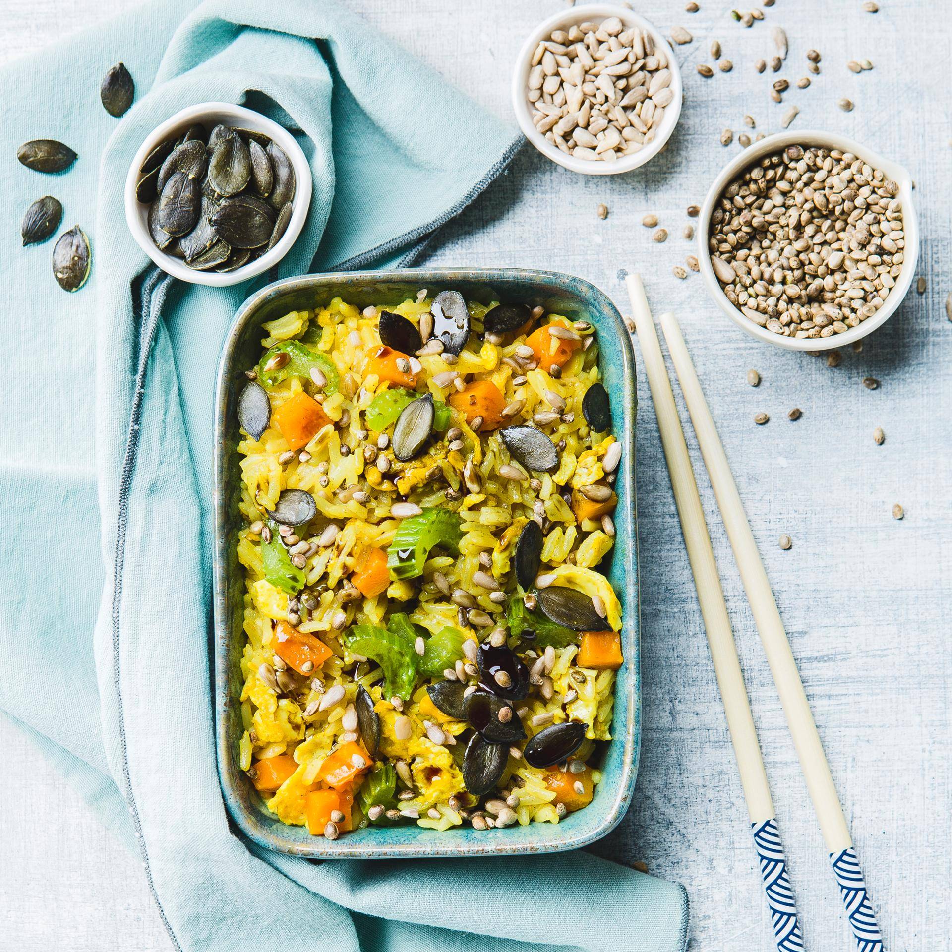 Rýže se semínky a kořením - recept Cookeo | Tefal