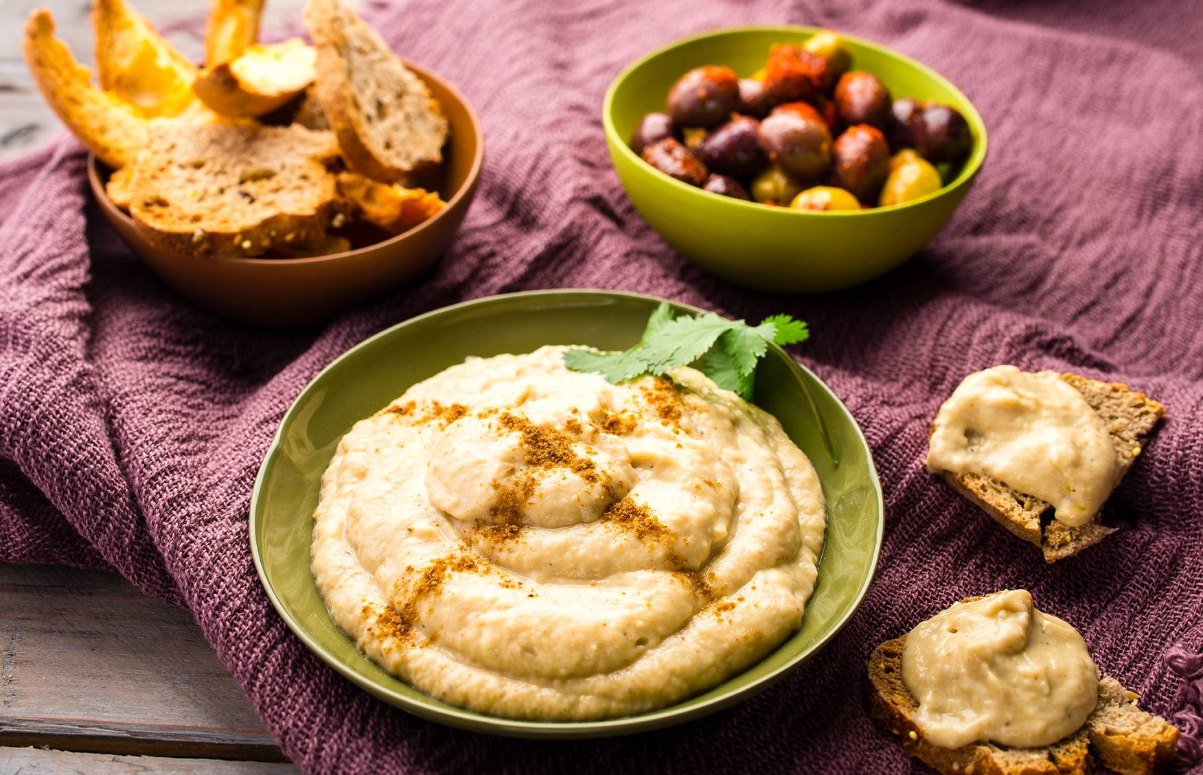 Dip z lilku a sezamových semínek - recept Cookeo | Tefal