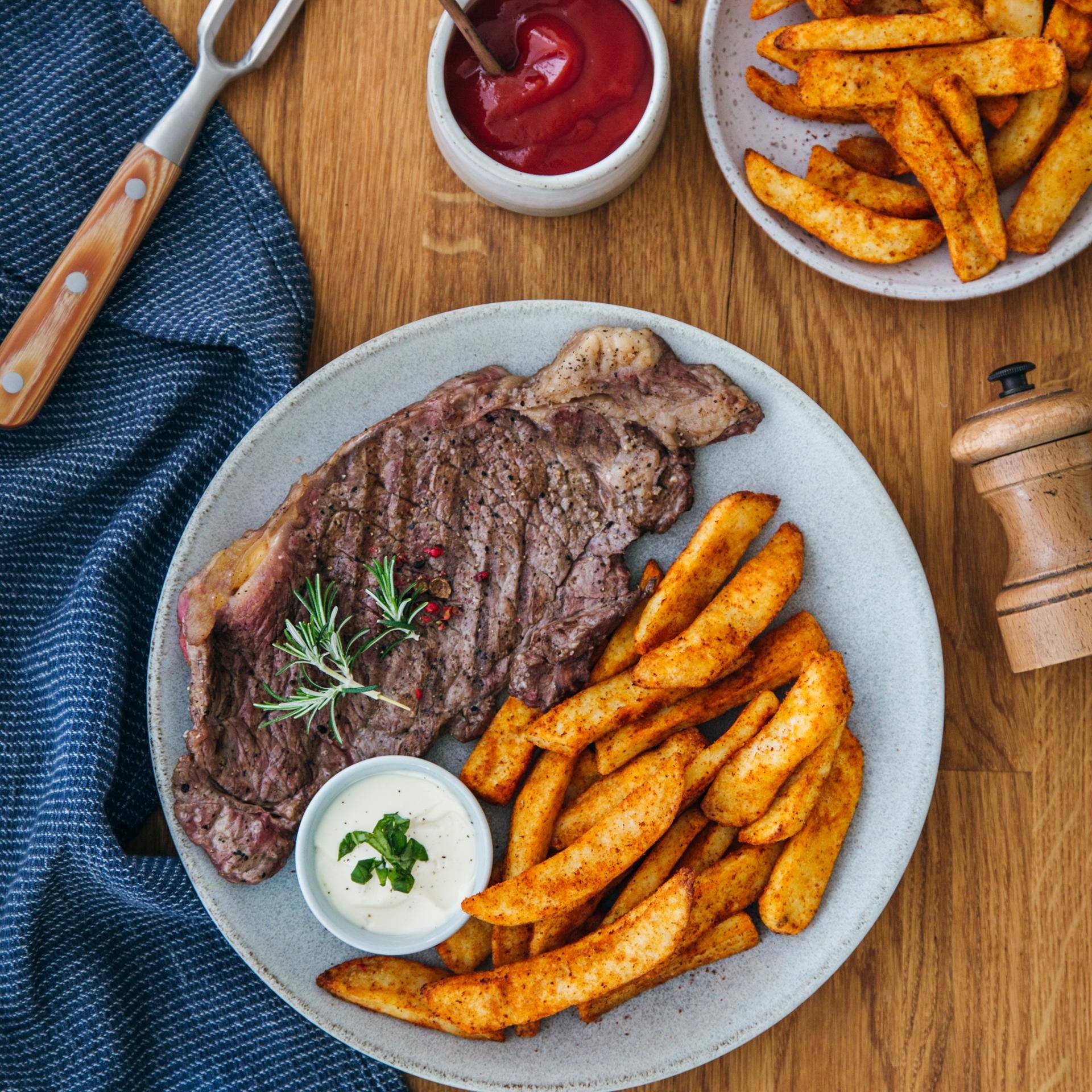 Steakové hranolky - recept EASY FRY & GRILL 2 in 1 XXL | Tefal