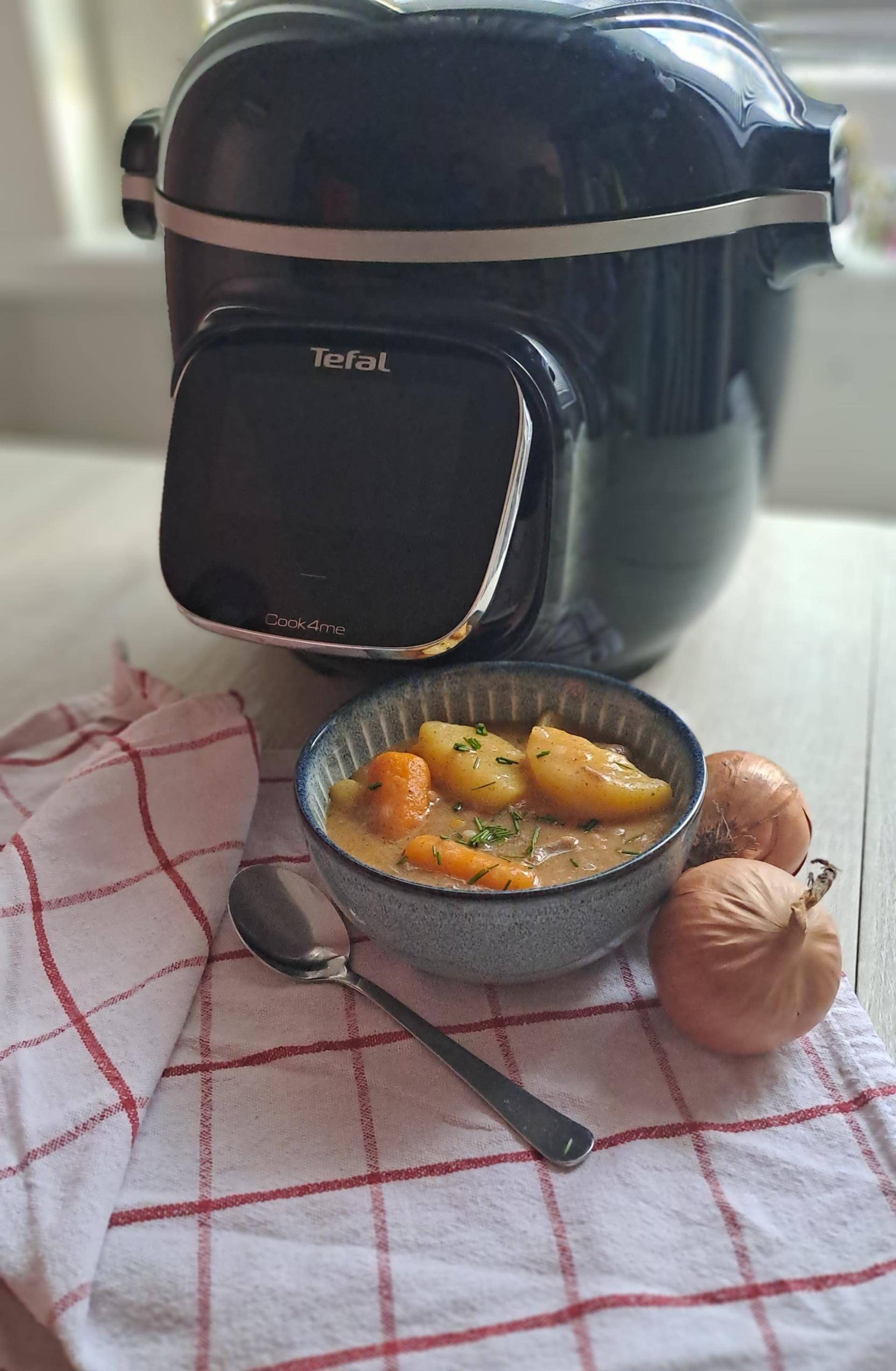 Bramborový guláš s vepřovým masem - recept Cookeo | Tefal