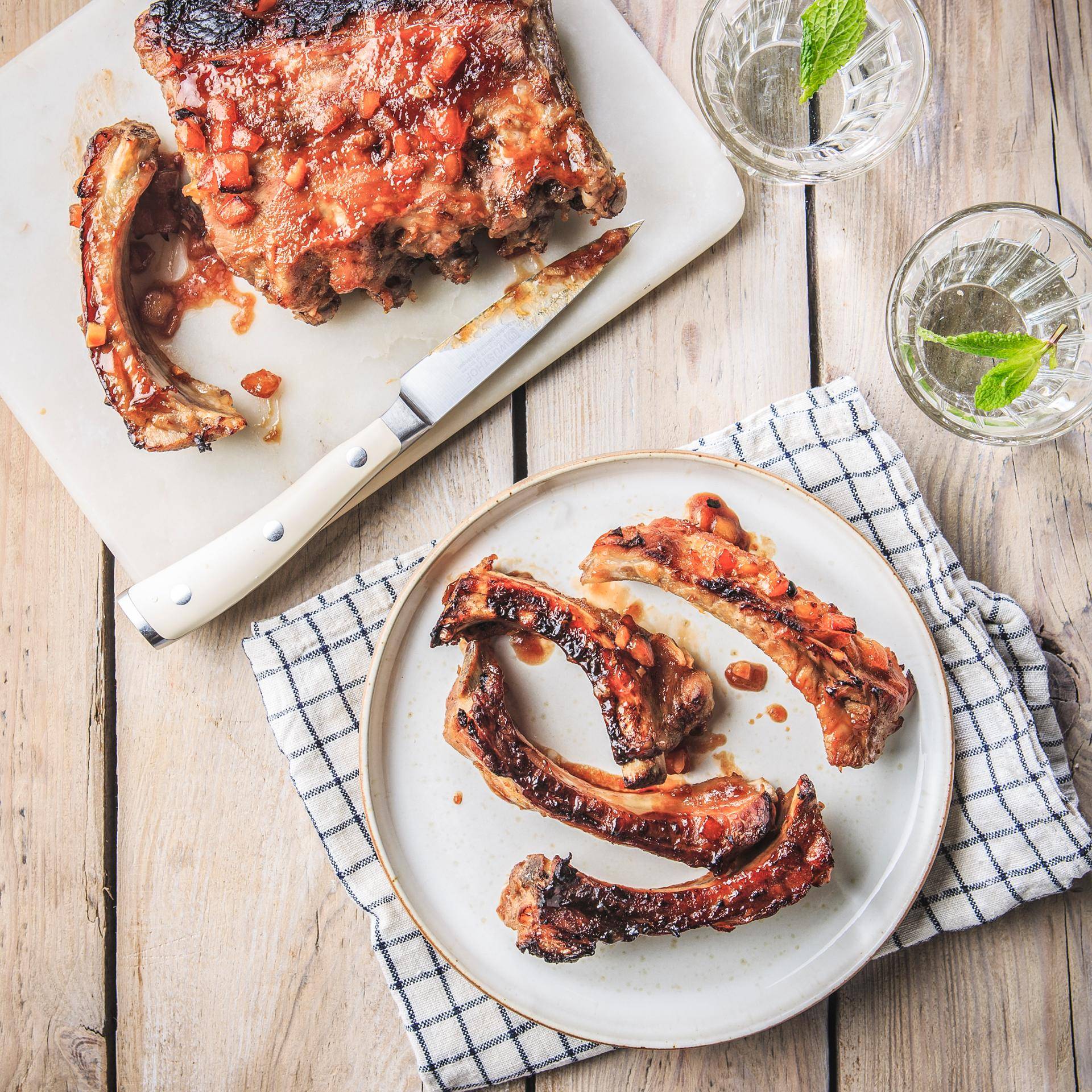 Vepřová žebírka - recept Cookeo | Tefal