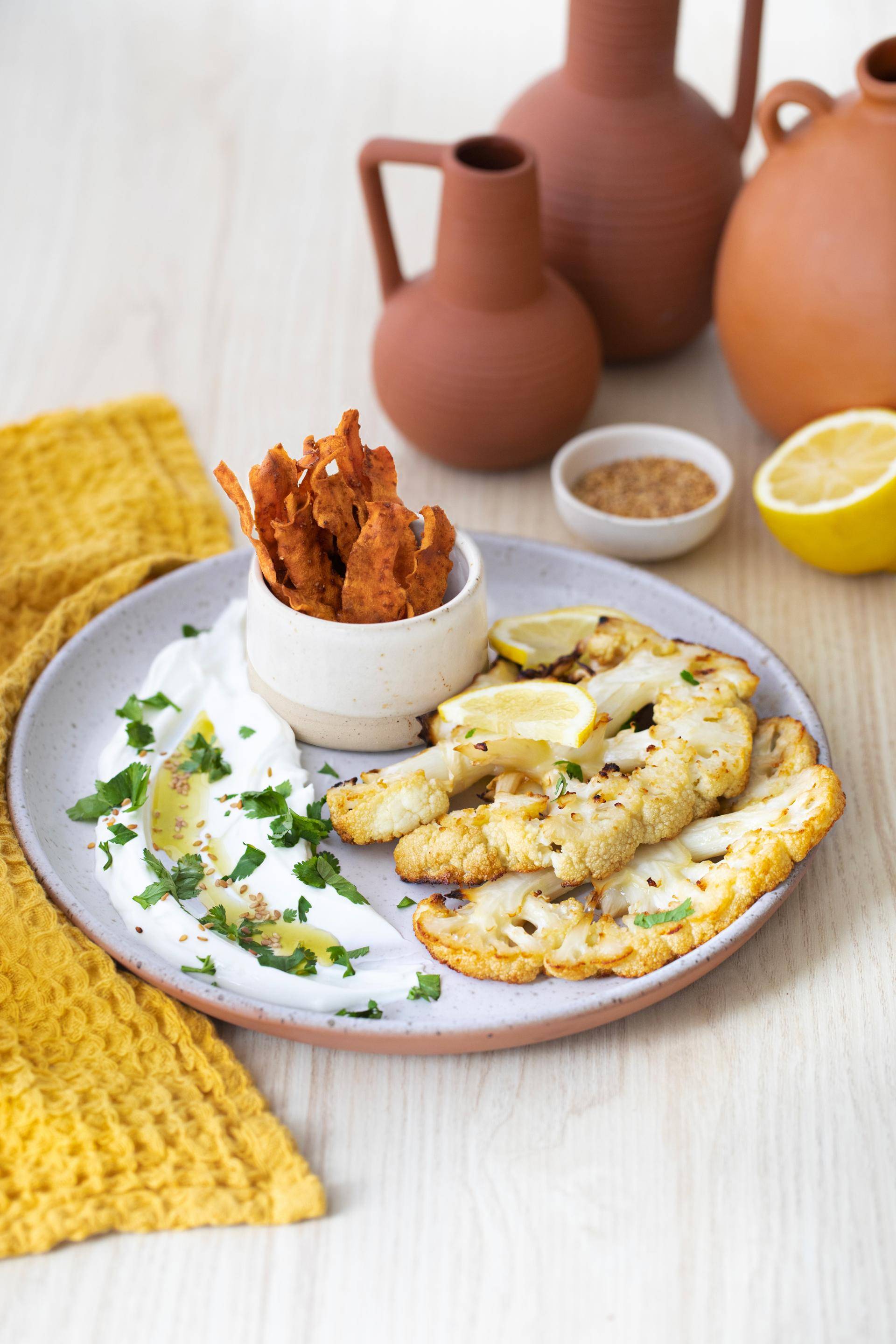 Květákové řízky s mrkvovou „slaninou“ - recept EASY FRY & GRILL 2 in 1 XXL | Tefal