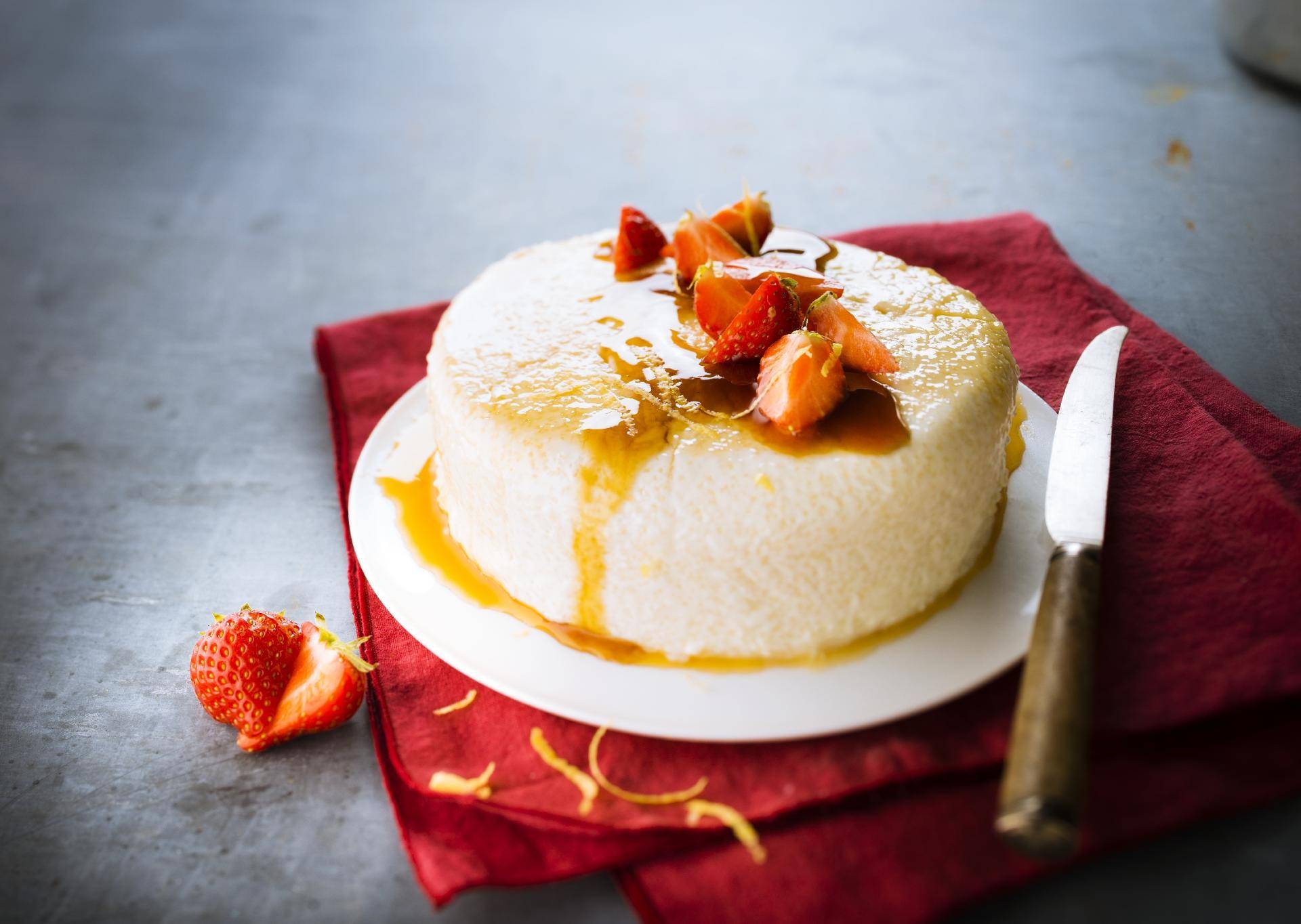 Cheesecake ze semoliny - recept Cookeo | Tefal