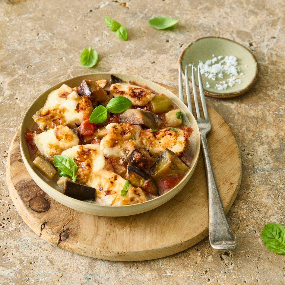 Restovaný lilek s mozzarellou - recept undefined | Tefal