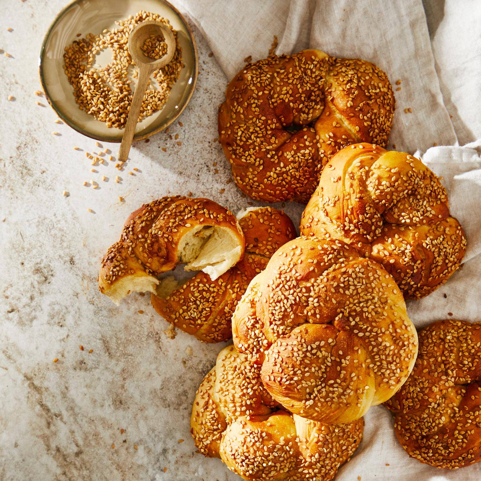 Chléb Simit - recept EASY FRY GRILL & STEAM 3 in 1 | Tefal