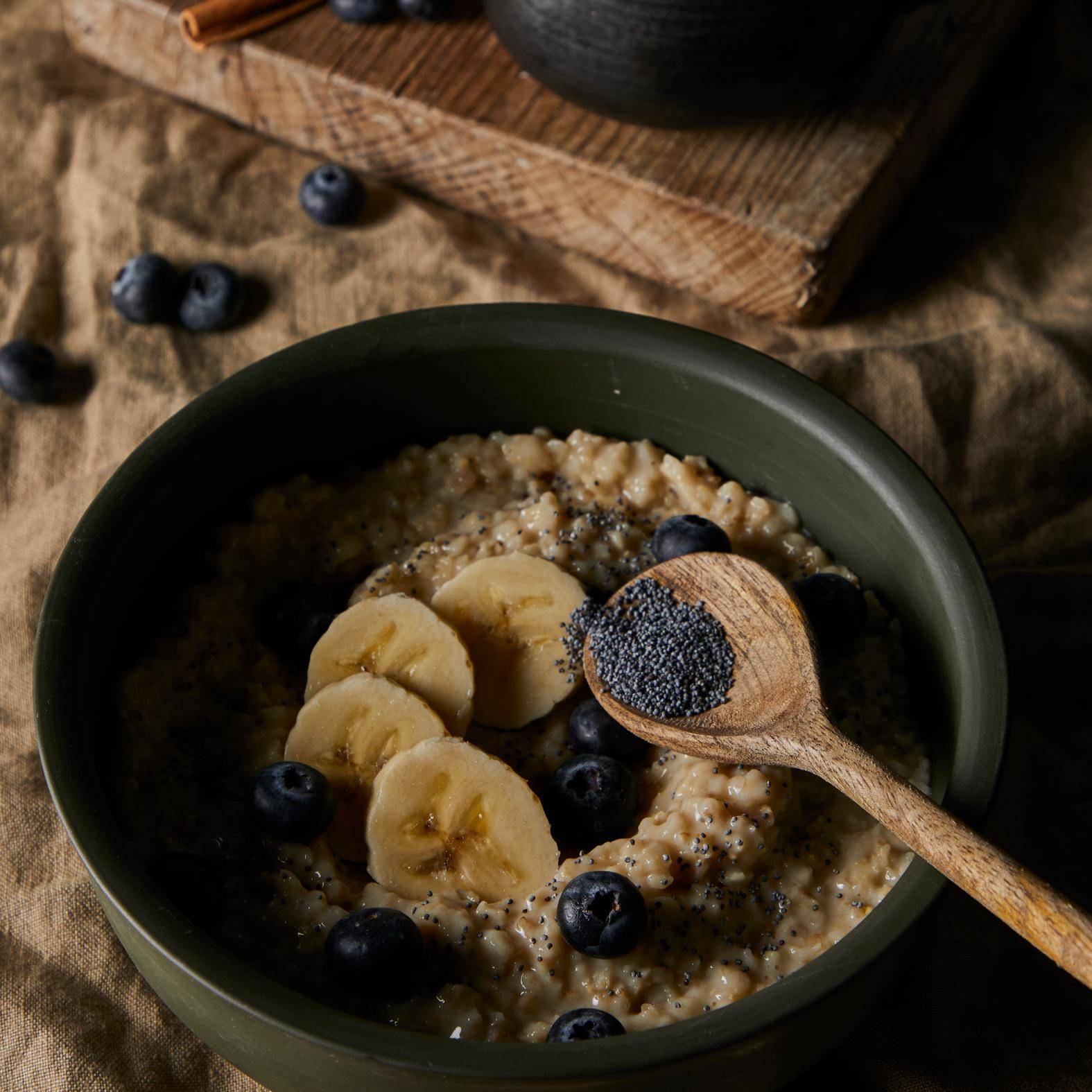 Kaše z ovesného mléka a borůvek - recept Hrnce a pánve | Tefal