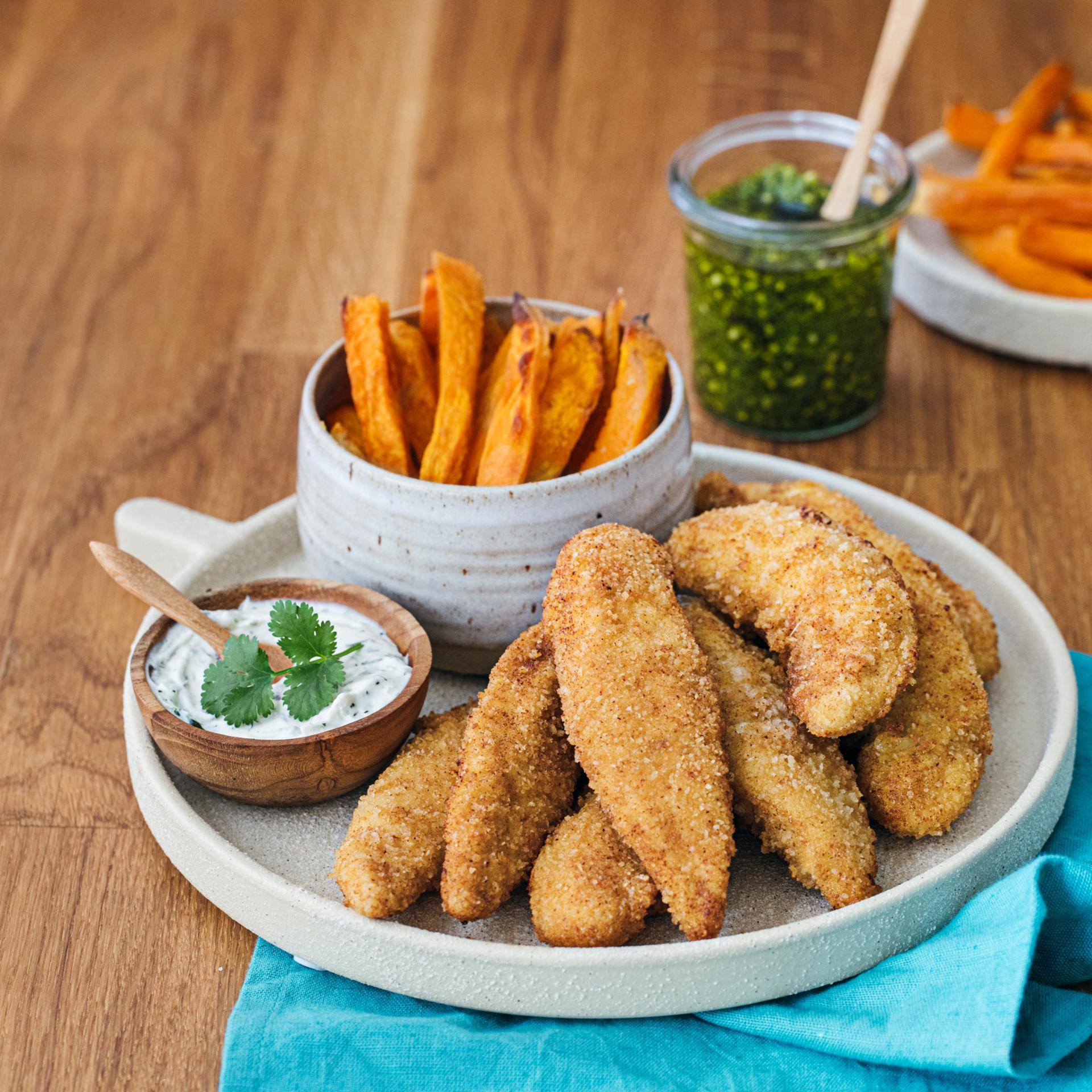 Kuře s batáty - recept EASY FRY & GRILL 2 in 1 XXL | Tefal