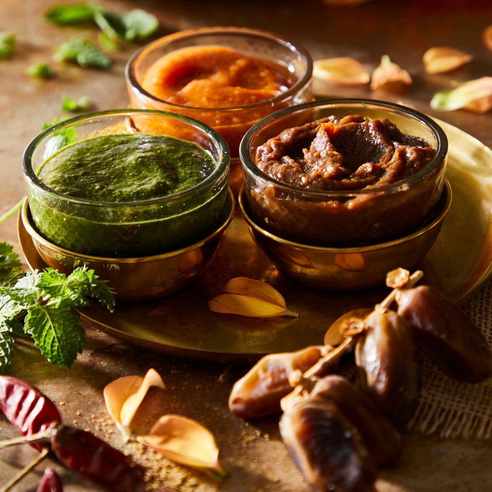 Indické chilli a česnekové chutney - recept Infiny Mix + | Tefal