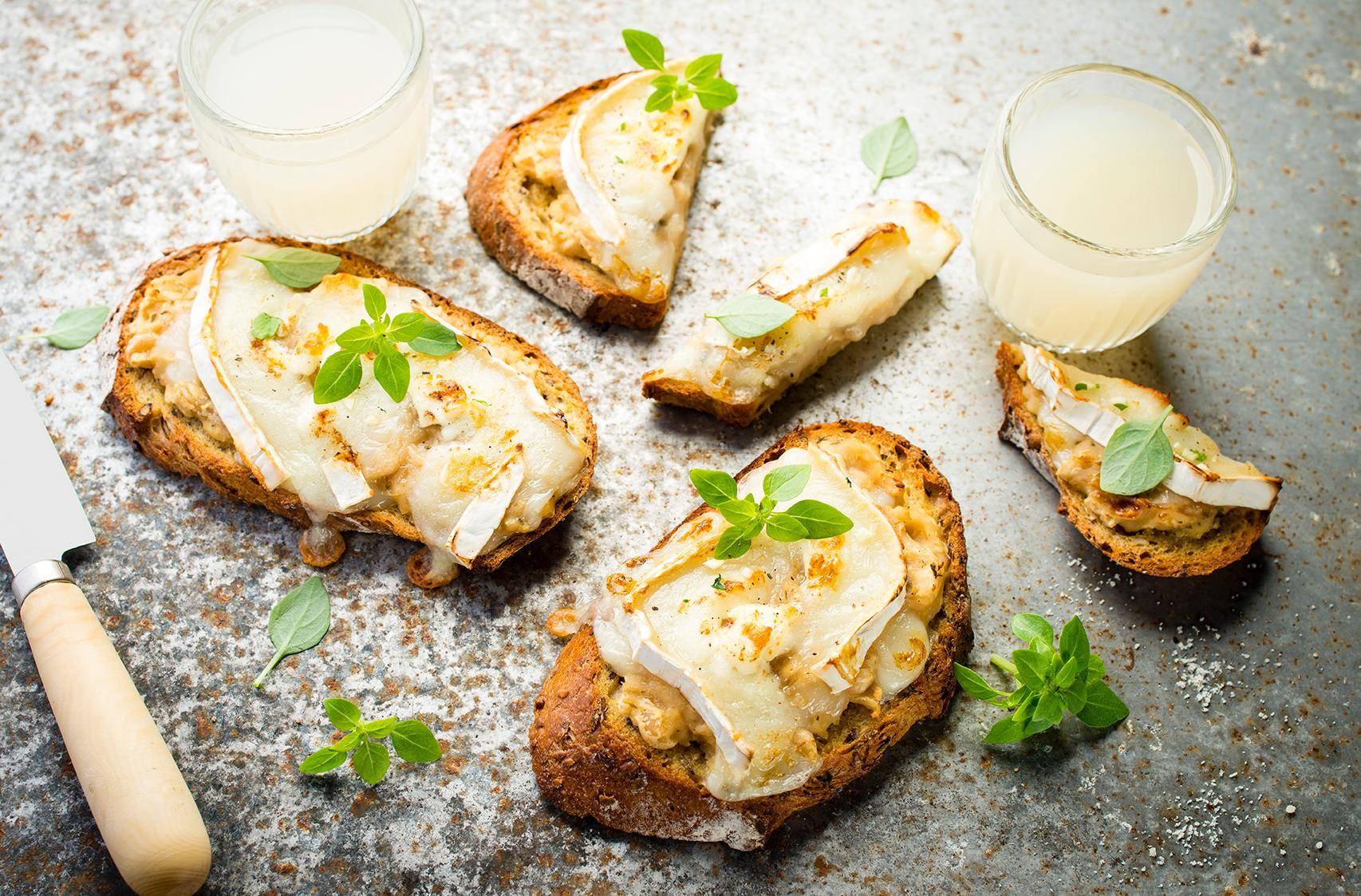 Bruschetta s fazolemi a kozím sýrem - recept Cookeo | Tefal