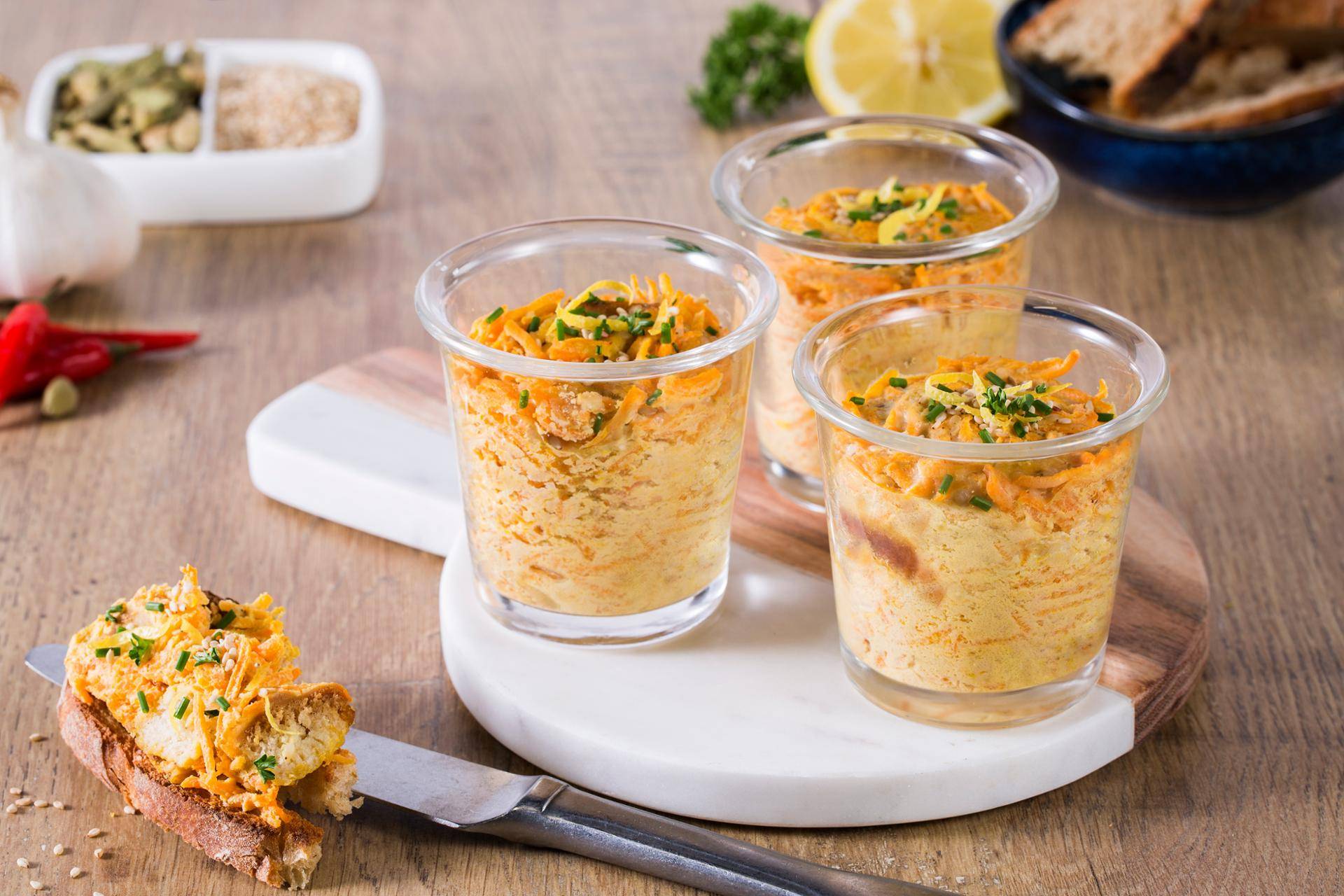 Mrkvová terina s kmínem - recept Cookeo | Tefal
