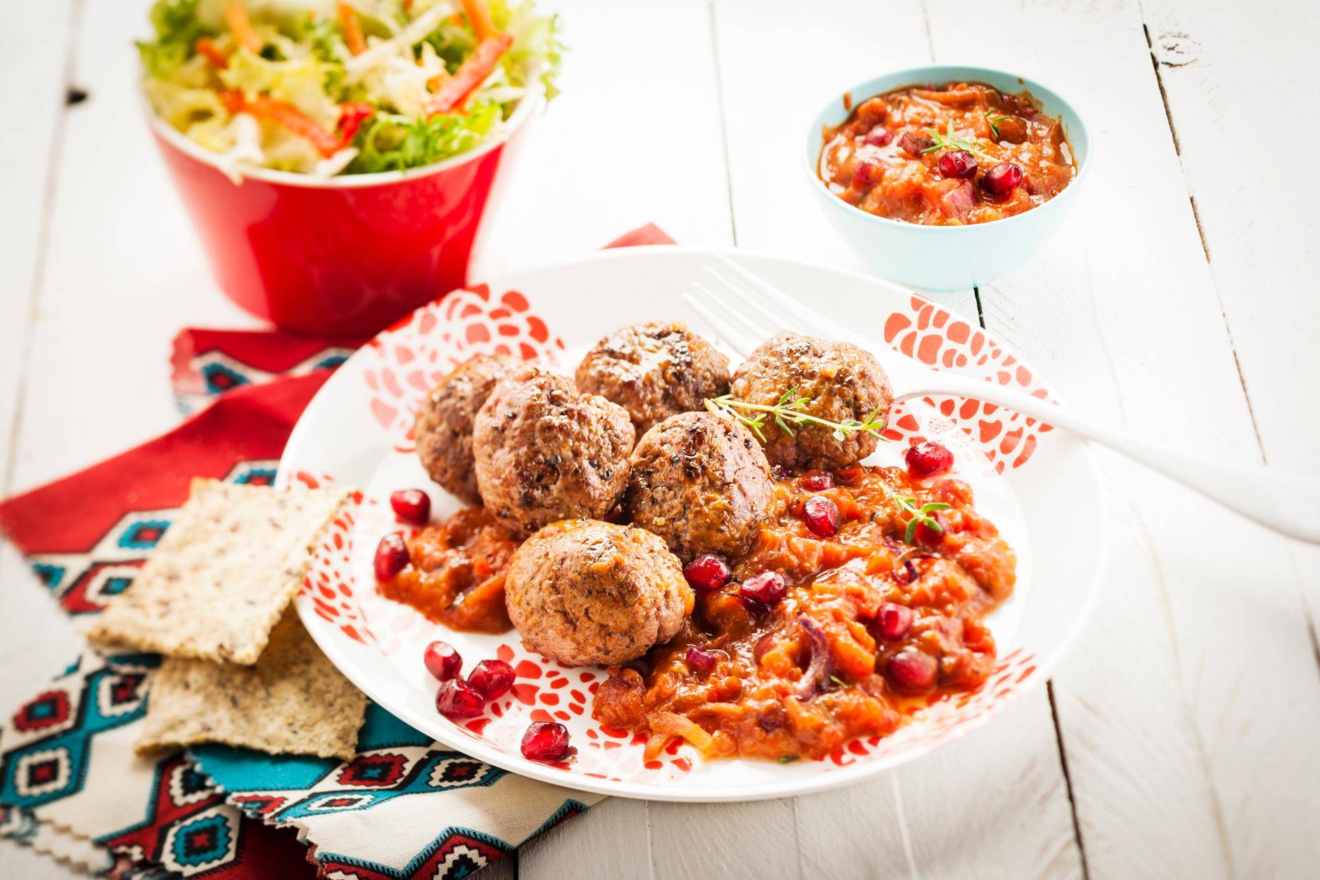 Masové kuličky v rajčatové omáčce - recept Cookeo | Tefal