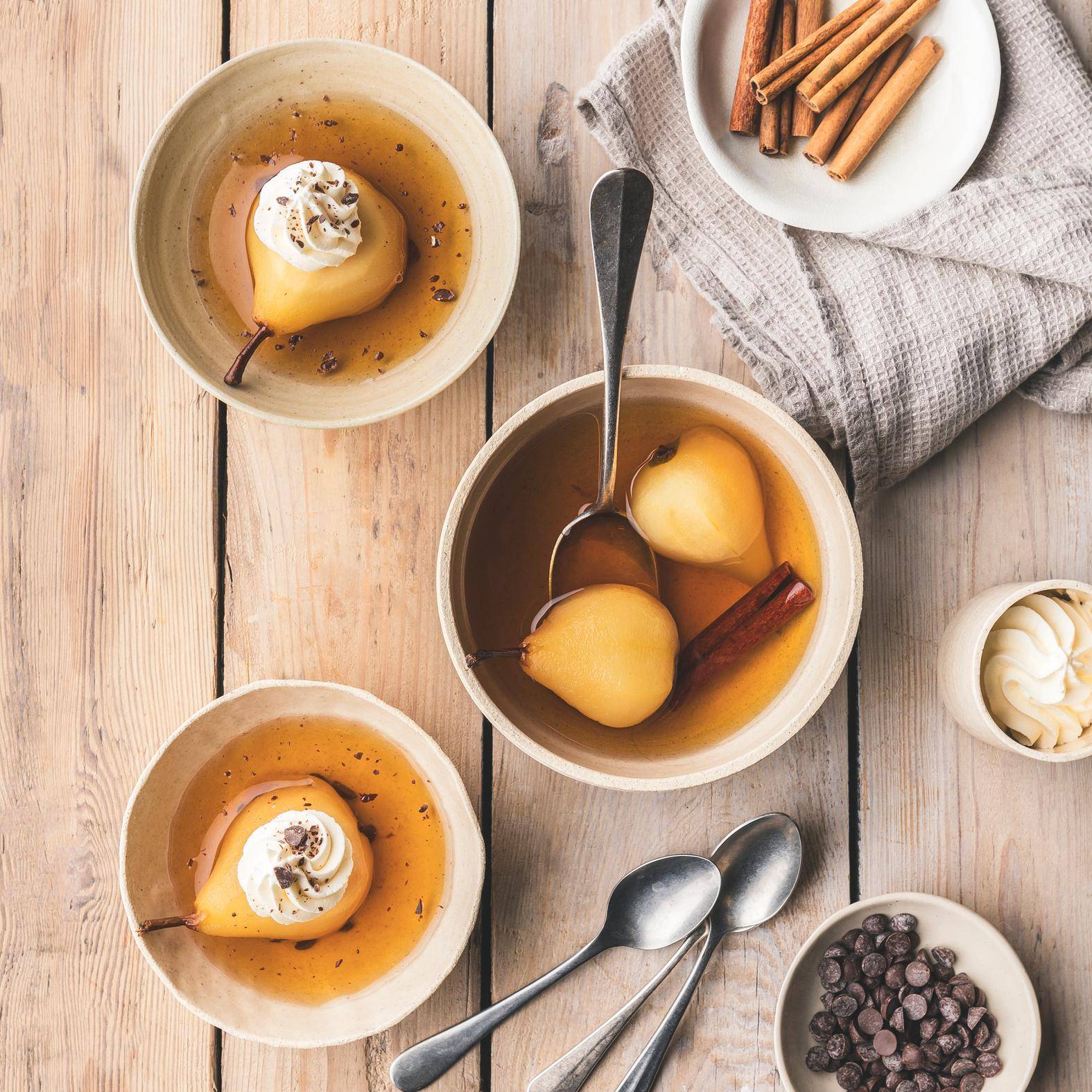 Pošírované hrušky - recept Cookeo | Tefal