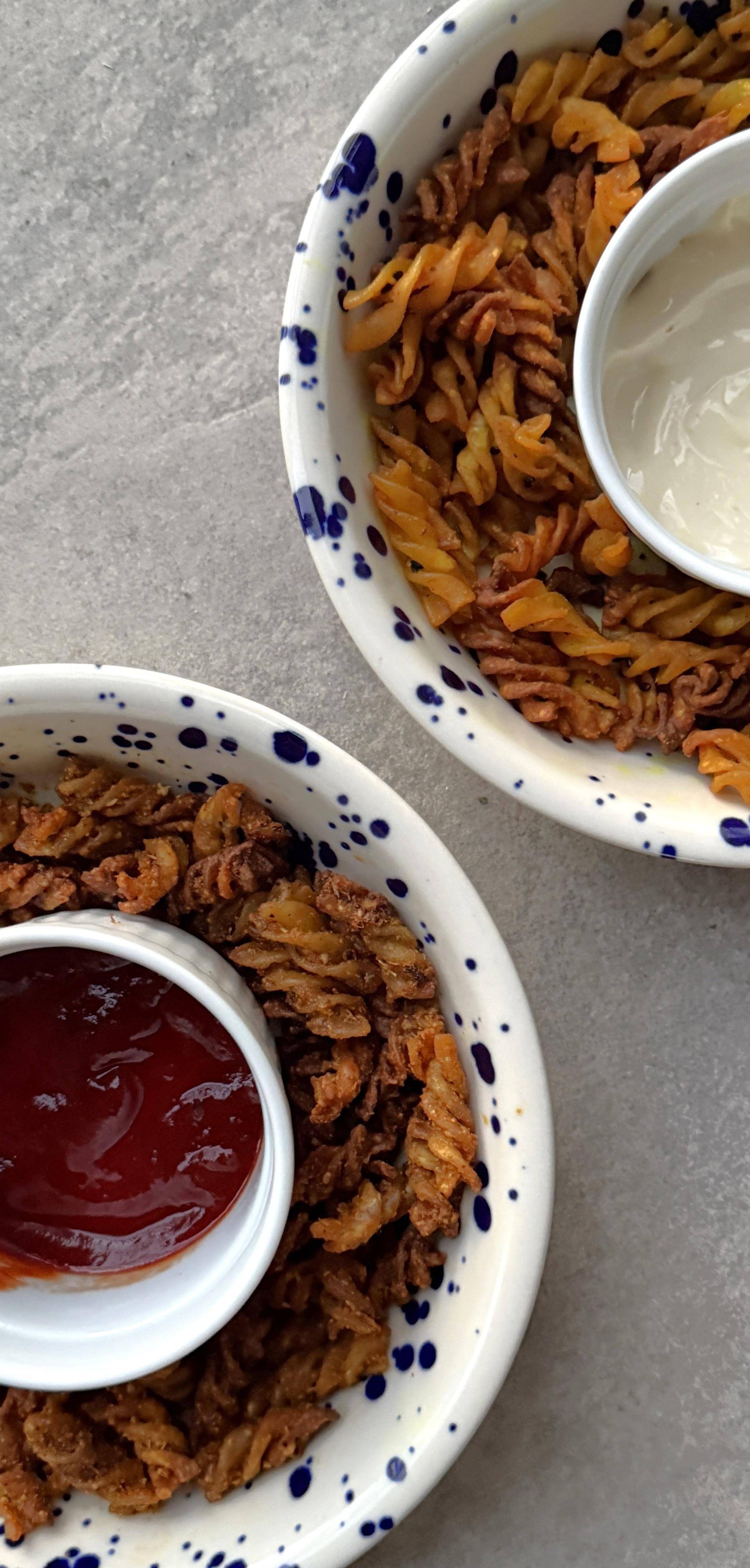 Těstovinové chipsy na dva způsoby - recept Dual EasyFry | Tefal