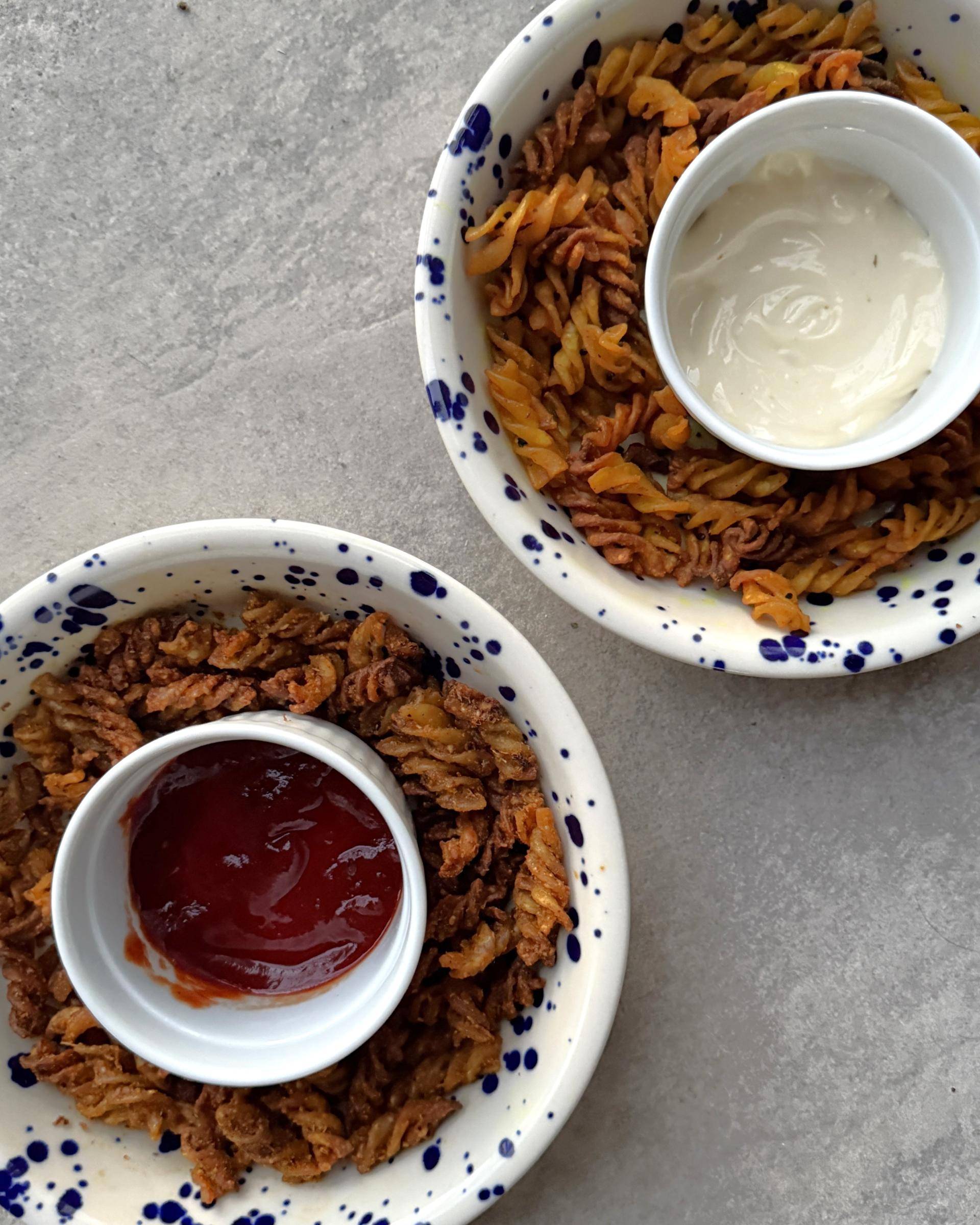 Těstovinové chipsy na dva způsoby - recept Dual EasyFry | Tefal
