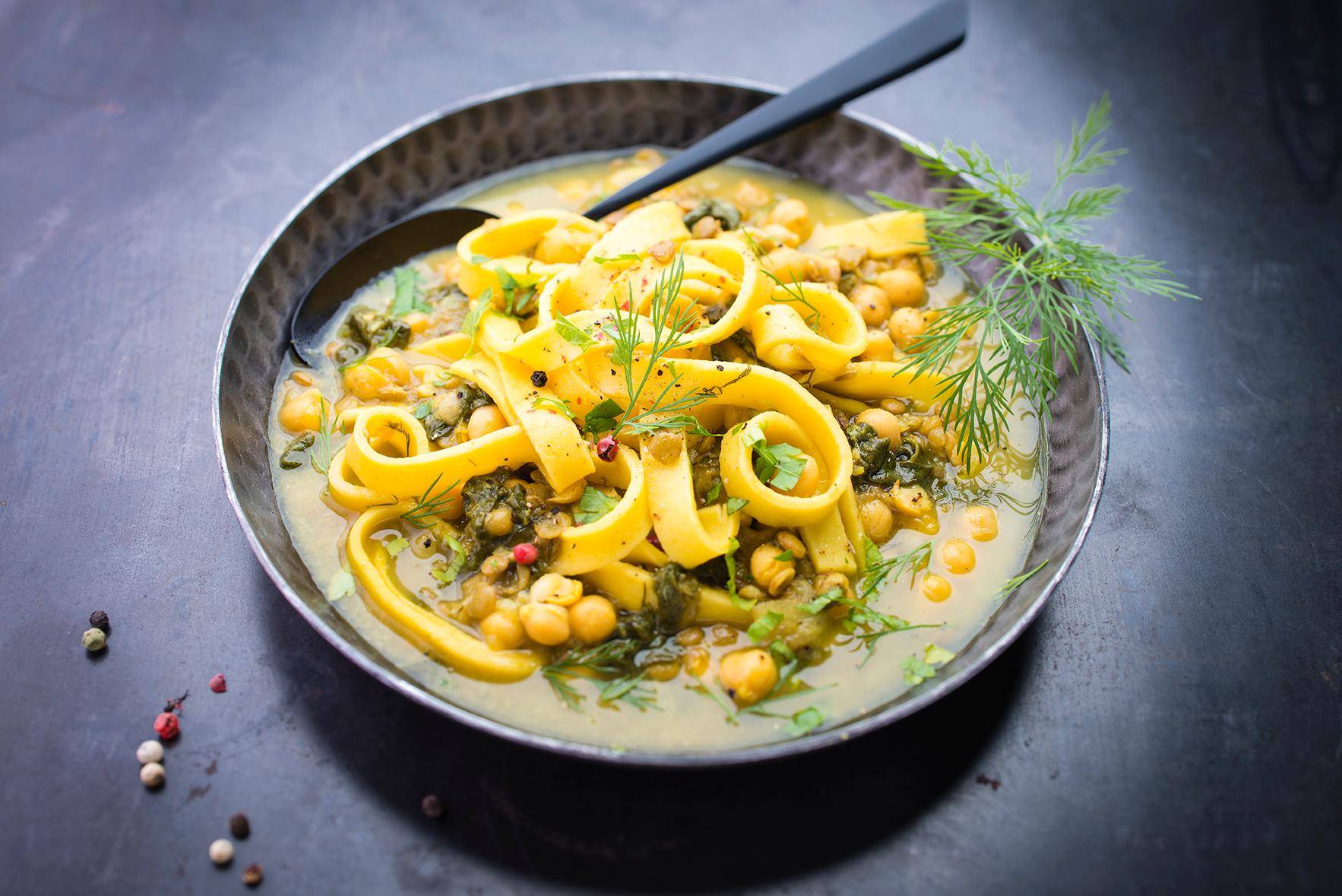 Zeleninová polévka s nudlemi - recept Cookeo | Tefal