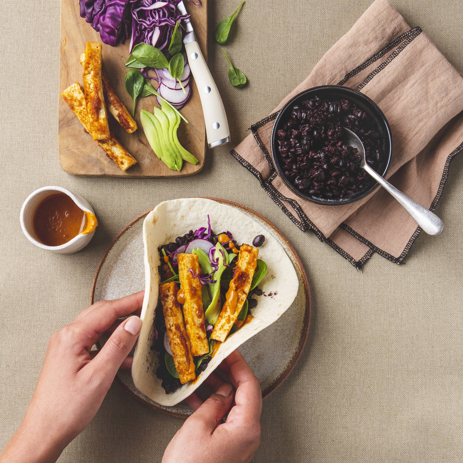Thajské burritos - recept Cookeo | Tefal