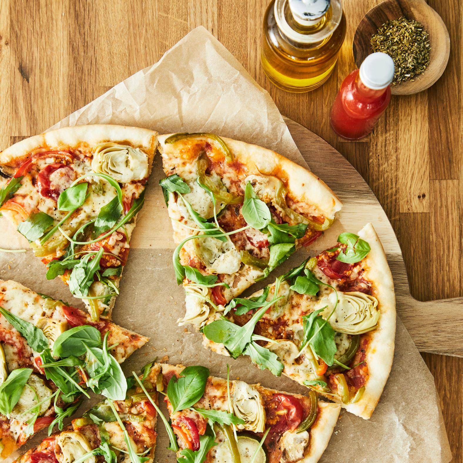 Zeleninová pizza - recept Easy Fry XL Surface | Tefal